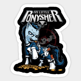 The Ponysher Sticker